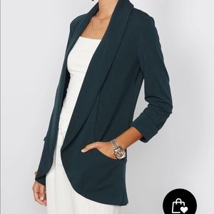 French Mauve Melanie Tunic in Black